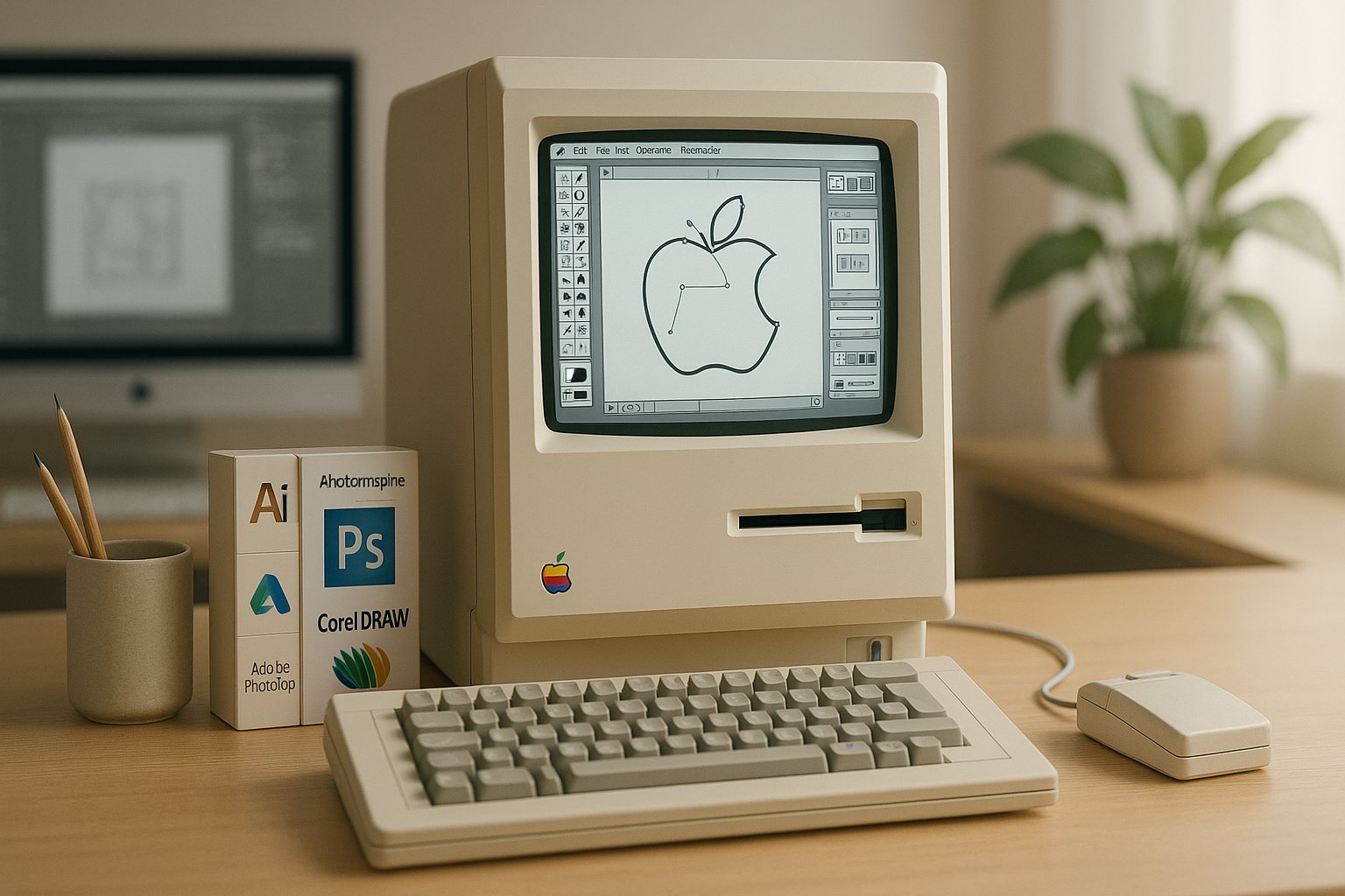 La Era Digital del Diseño Gráfico — Historia del Diseño Gráfico: Guía Completa desde Sus Orígenes hasta la Era Digital