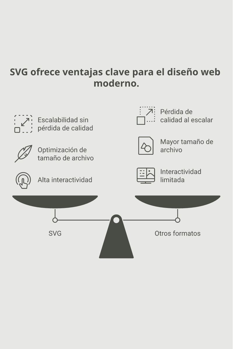 Infografía: SVG para web: ventajas y cómo usarlo en diseño vectorial